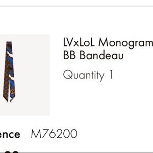 Louis Vuitton BB Bandeau